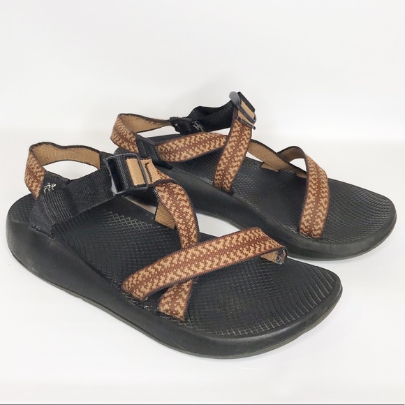 Chaco Mens Brown Z Classic Sandals Size 